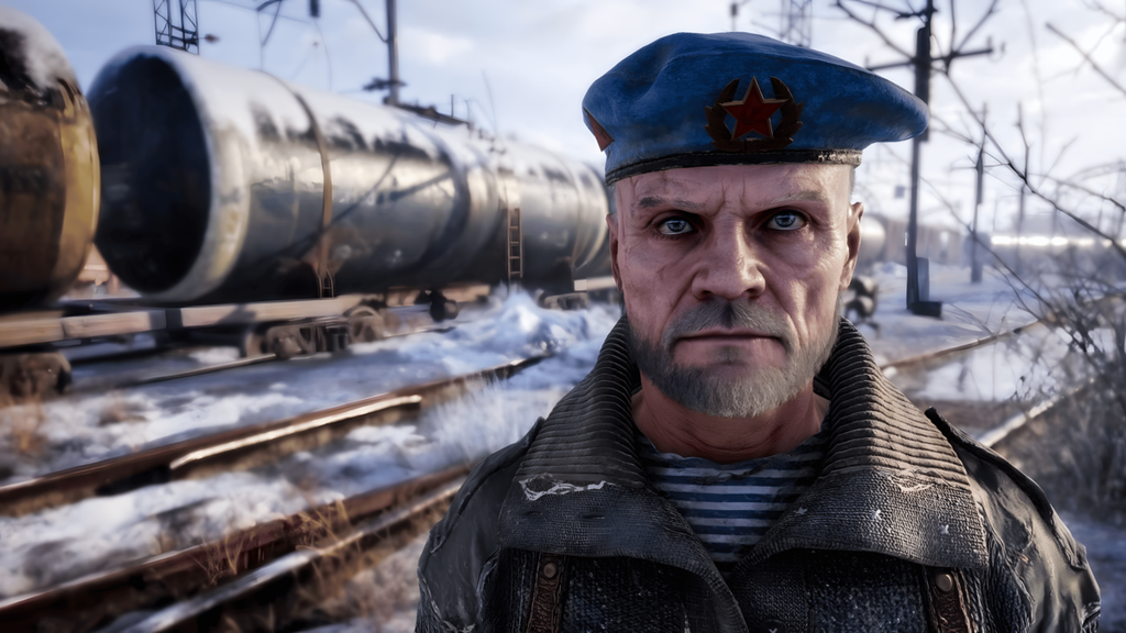 Metro Exodus — постапокалиптический шутер от первого лица, логотип игры на тёмном фоне