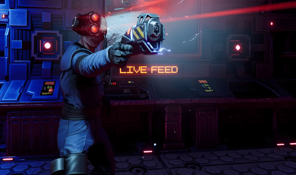 System Shock Remake — киберпанк-шутер от первого лица, арт с главным героем и ИИ SHODAN