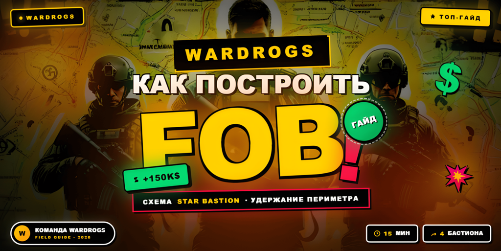Wardogs Как построить FOB